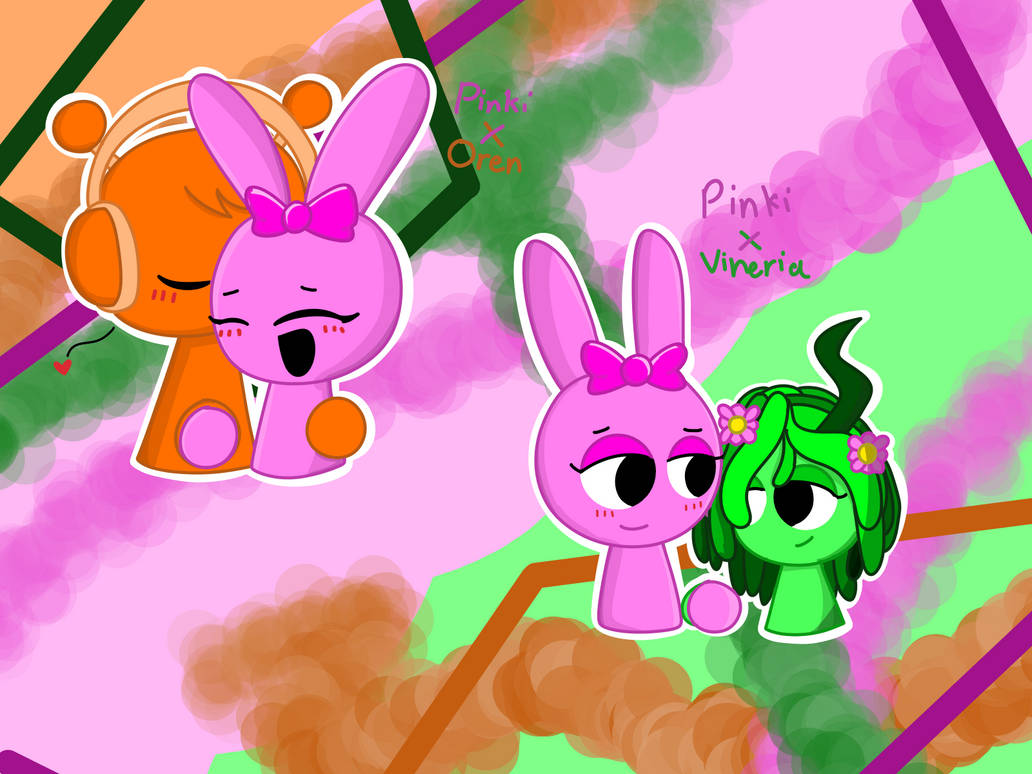 Pinki X Oren And Pinkie X Vineria by CozyLavender234 on DeviantArt
