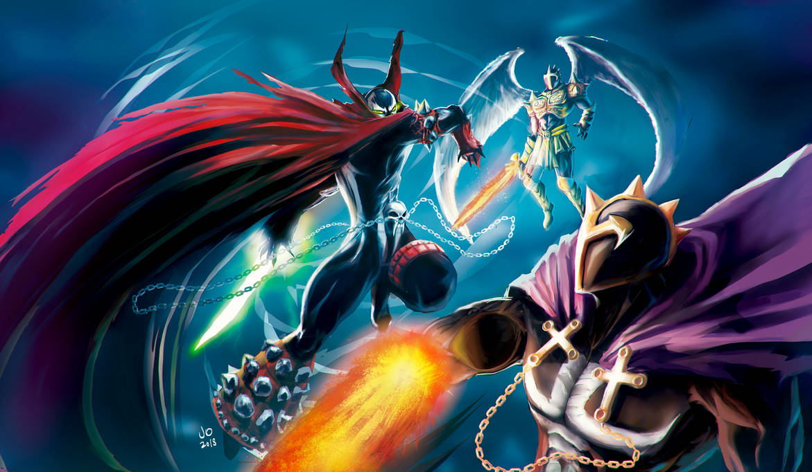 Redeem Spawn Spawn vs The Redeemer (anti spawn) by elprofheta on DeviantArt