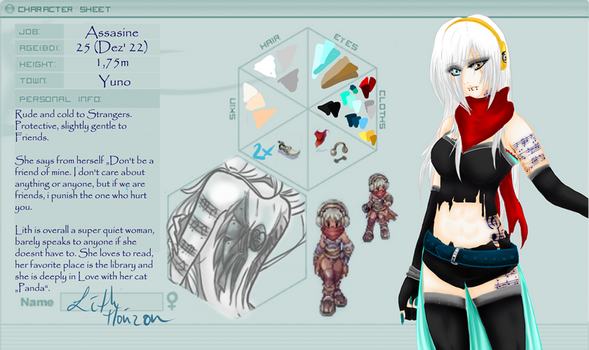 ~* Character Sheet - Lith Horizon. *~