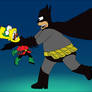Batman-Homer-Simpsons-and-Robin-Bart-Simpsons(By-C