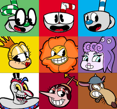 Cuphead 9 Characters