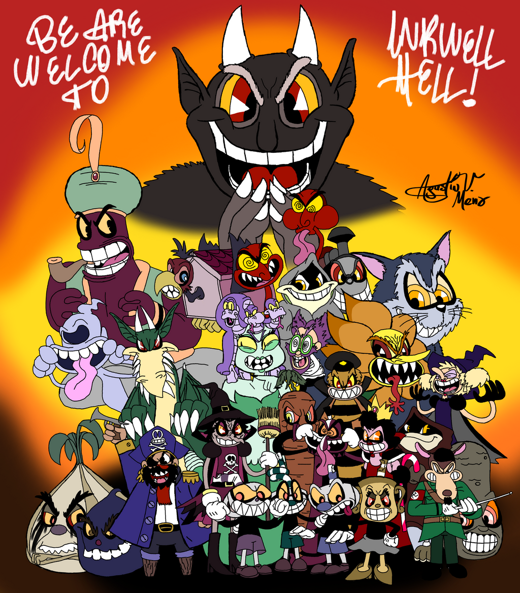 Be are welcome to Inkwell Hell! by AVM-Cartoons on DeviantArt Be are welcome to Inkwell Hell! by AVM-Cartoons on DeviantArt