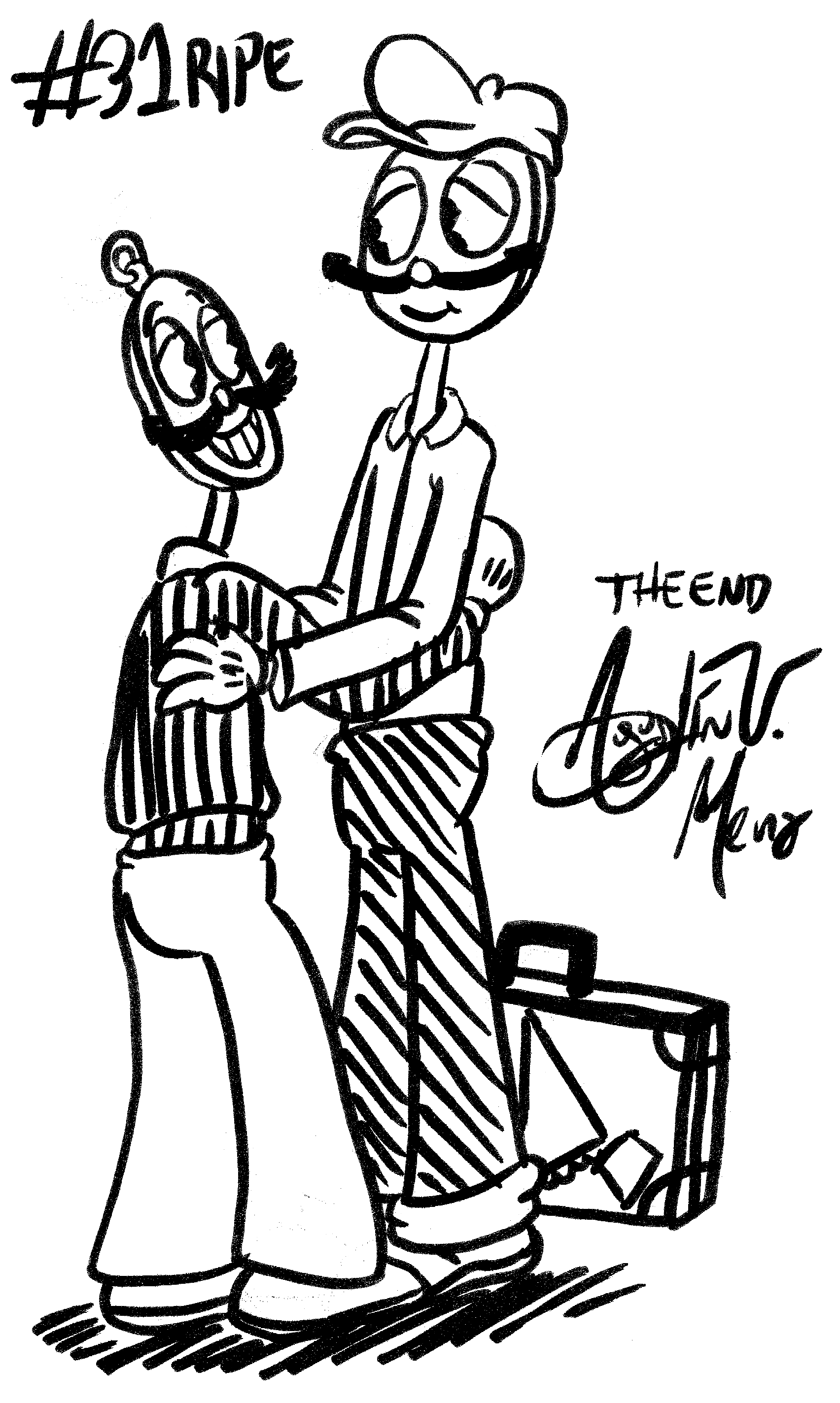 Deviantart Avm Inktober 2019 - Day #31 - Ripe by AVM-Cartoons on DeviantArt