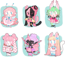 Mini Cuties - Adoptables [SALE 1/6 OPEN]