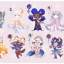 [OPEN 4/12] Chibi Galaxy Adoptables