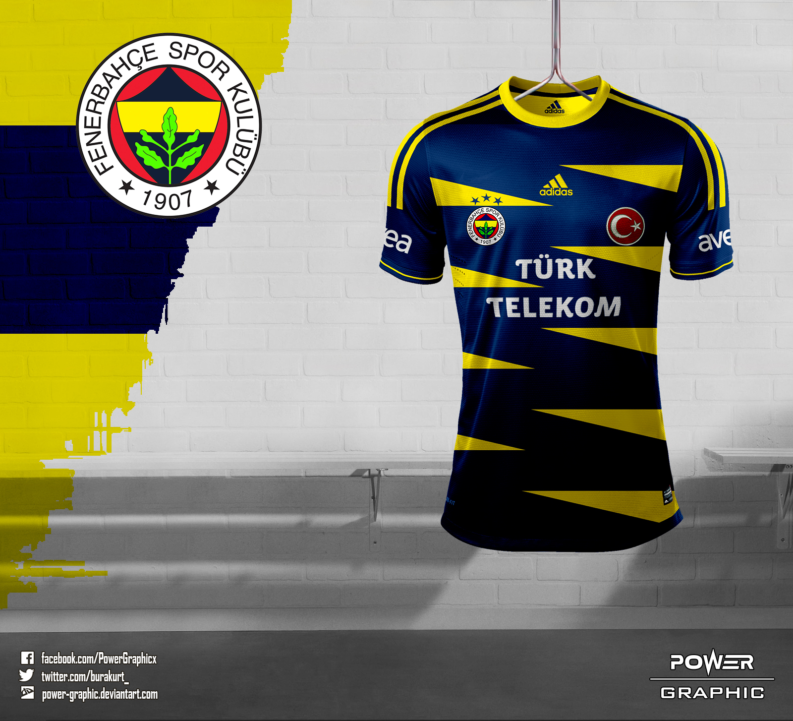 Fenerbahce 2013/14 Sezonu Cizmeli Forma Tasarimim