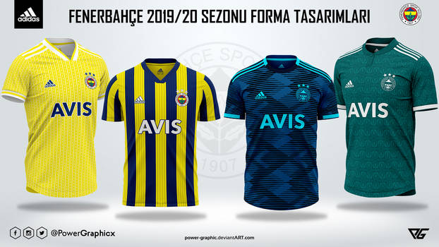 adidas 2019/20 Fenerbahce Forma Tasarimlarim