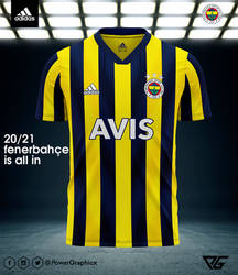 adidas 2020/21 Fenerbahce Cubuklu Forma Tasarimim