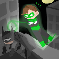 batman and green lantern