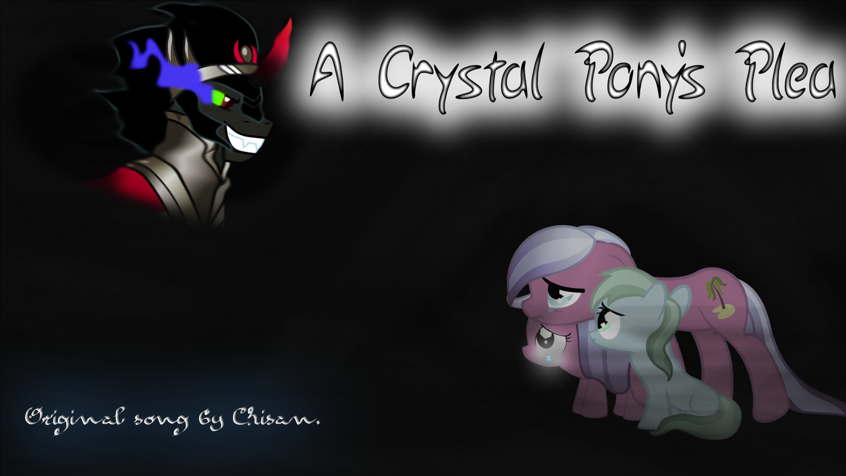 cover art for a crystal pony's plea