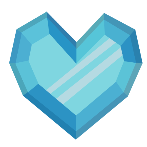 crystal heart remade