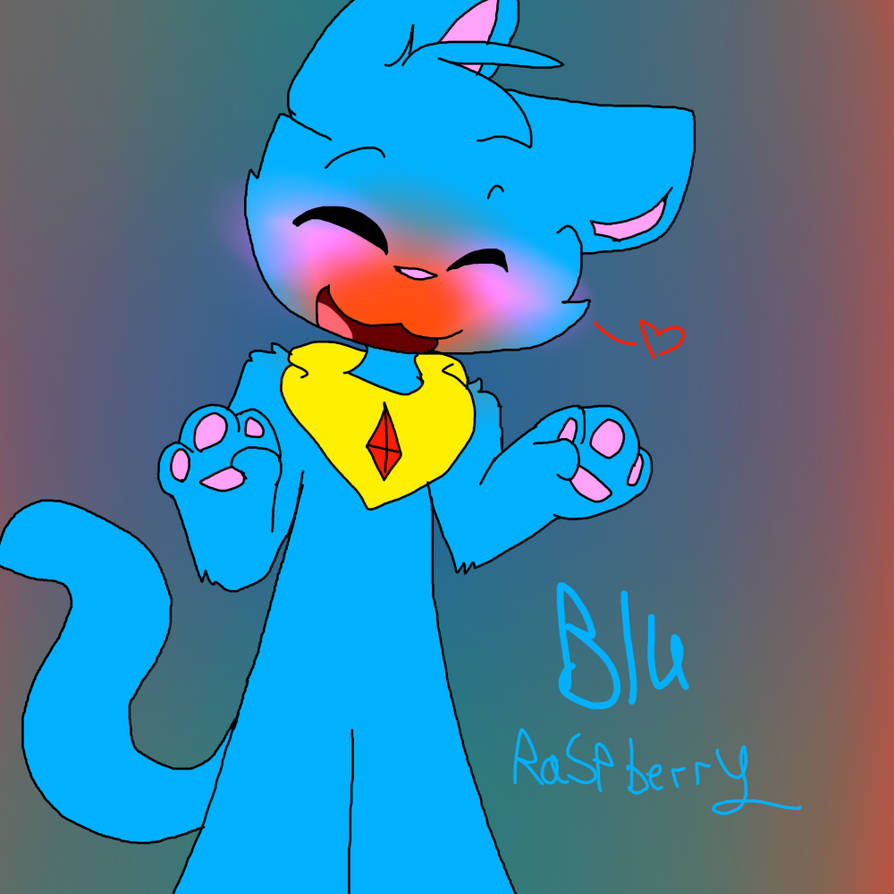 Blu raspberry by TheFireRibbonArt on DeviantArt