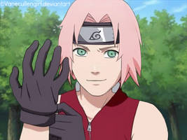 Sakura as Boy