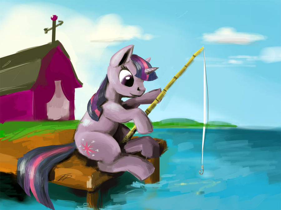 Twilight Sparkle Gone Fishin'