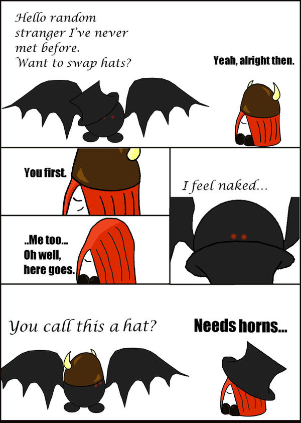 Hat Swap by Kit-the-rookie on DeviantArt