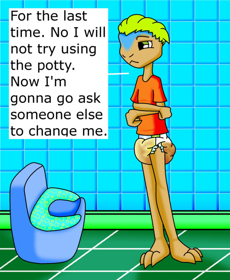 'Try the potty?'