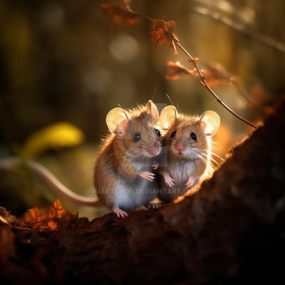Cute Mouse Art by AiArtShop on DeviantArt