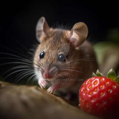 Cute Mouse Art #2 by AiArtShop on DeviantArt