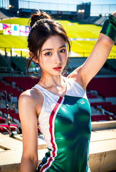 Beautiful Ai Girls High School Sports Collection 3