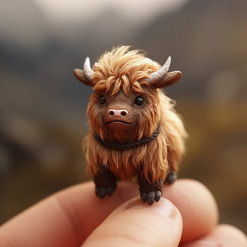 Ai Art - Cute Tiny animal in person's hand 2