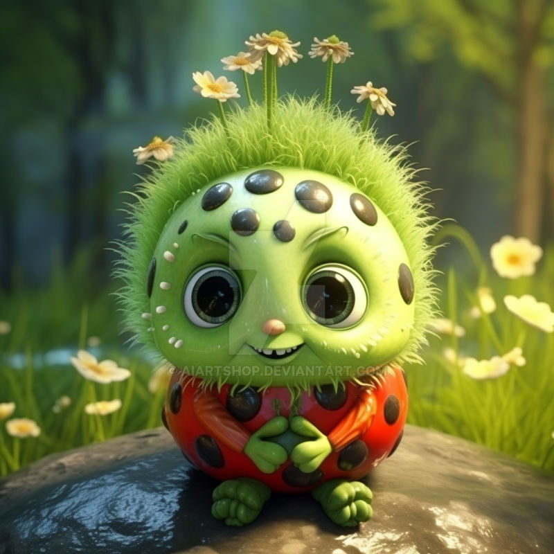 Deviantart Insect Lady Cute Insect Ladybug characters by AiArtShop on DeviantArt