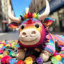 cute plush Wall Street Taurus