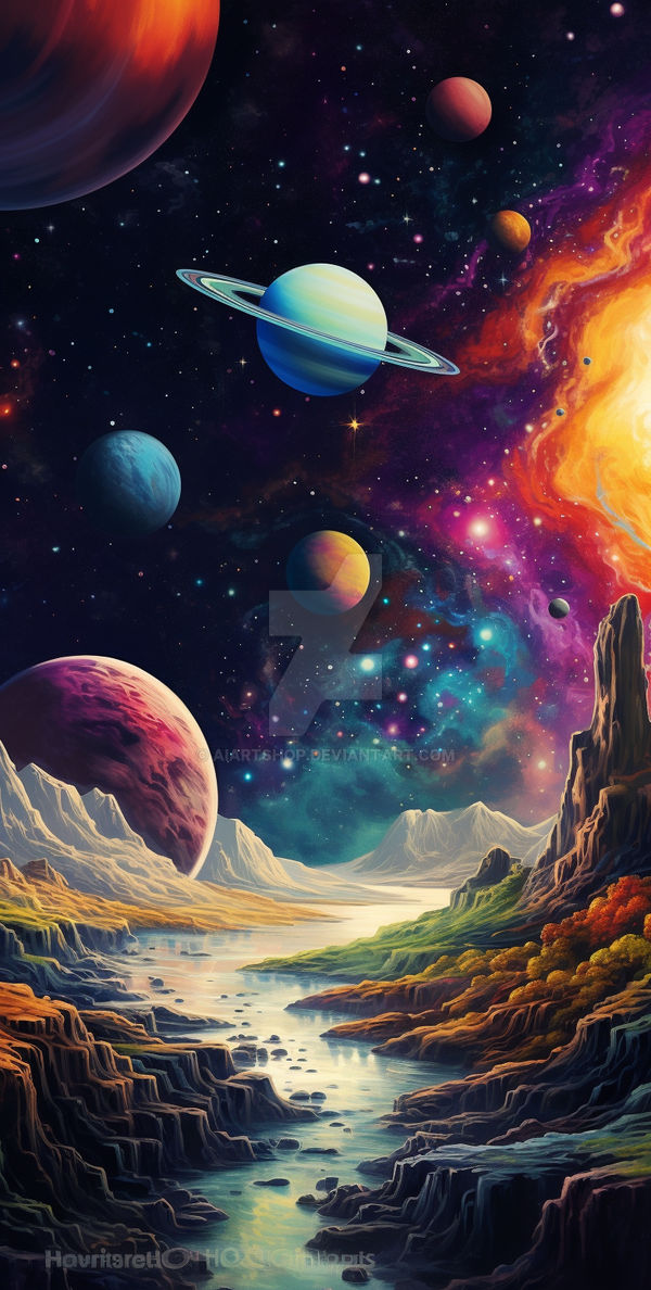 Deviantart Planet space and planet art by AiArtShop on DeviantArt
