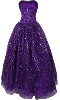 PurpleSparklyDress