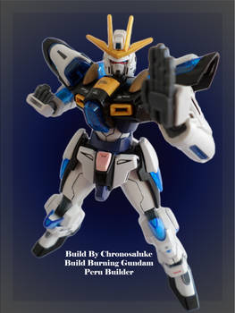 HG Build Burning Gundam - GBFT - Custom color