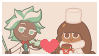 Mint Cocoa Stamp