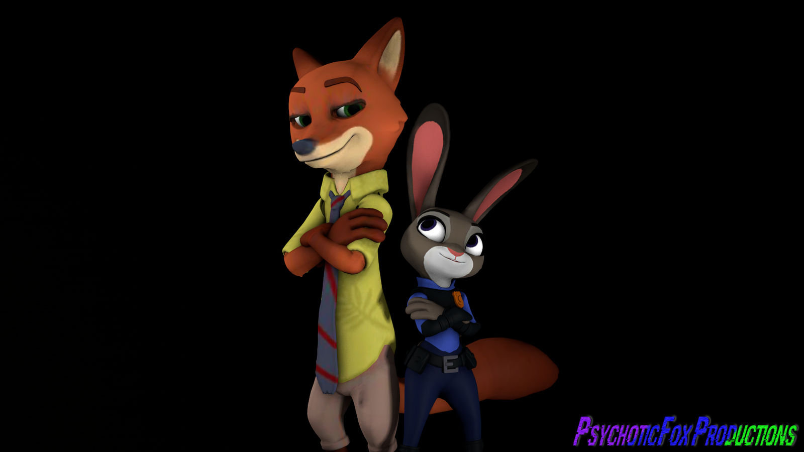 NICK WILDE JUDY HOPPS 3.0 Disney Infinity Characters Zootopia Bunny Fox