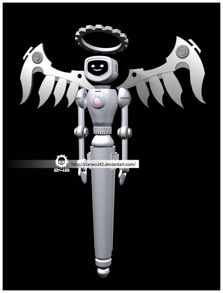 Engle Bot Angel Bot - TEST by craneo242 on DeviantArt