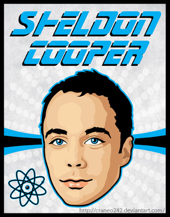 Sheldon Cooper - Sticker
