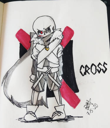 Cross! and Epic! Sans by SasumeYuri1210 on DeviantArt