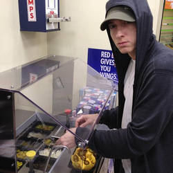 Eminem @ 7-Eleven today:P by Coul2er