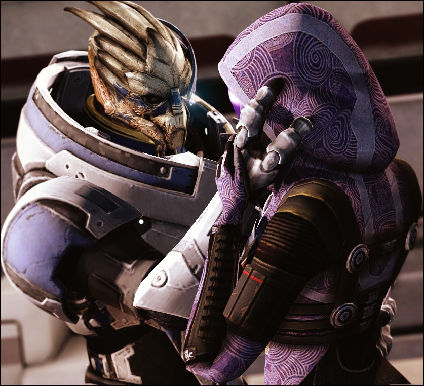 Tali + Garrus