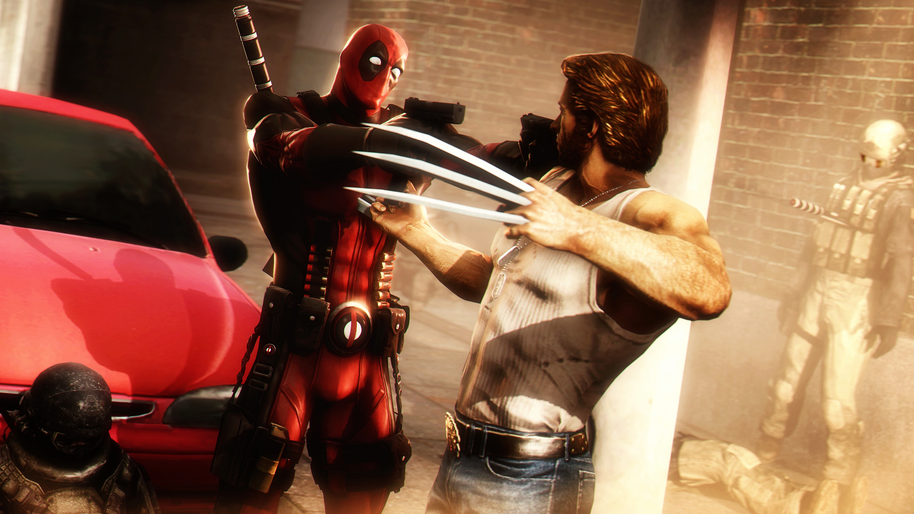 Deadpool vs Wolverine