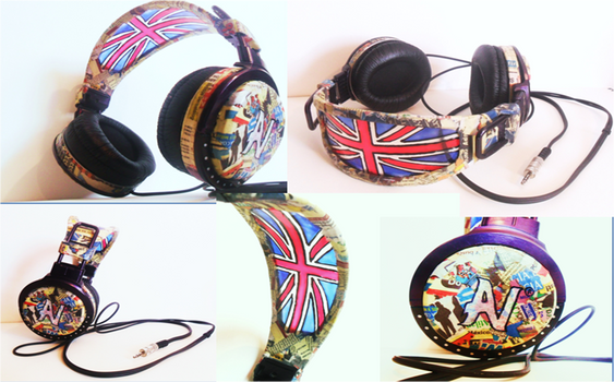 Decorated Headphones