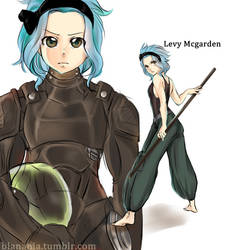 Levy Mcgarden - Pacific Rim AU