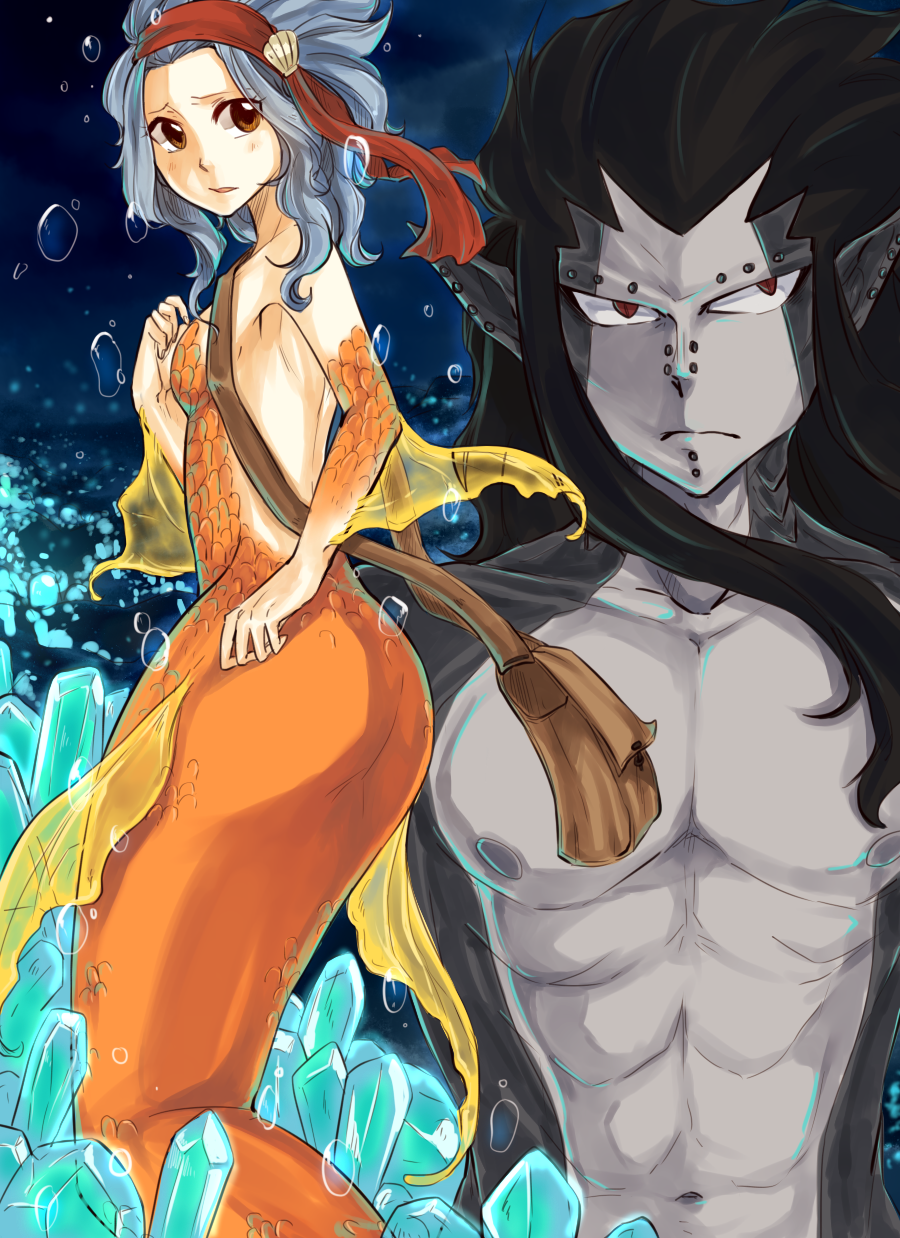 Dark Waters - A Gajevy Merfolk AU