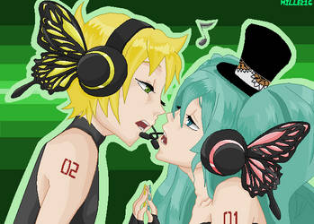 LenxMiku - Magnet vocaloids by millez16