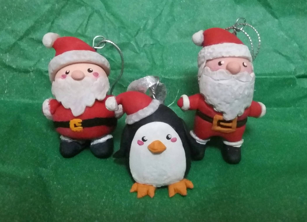 Adornos Navidad porcelana fria - Xmas ornament by Darkplume on