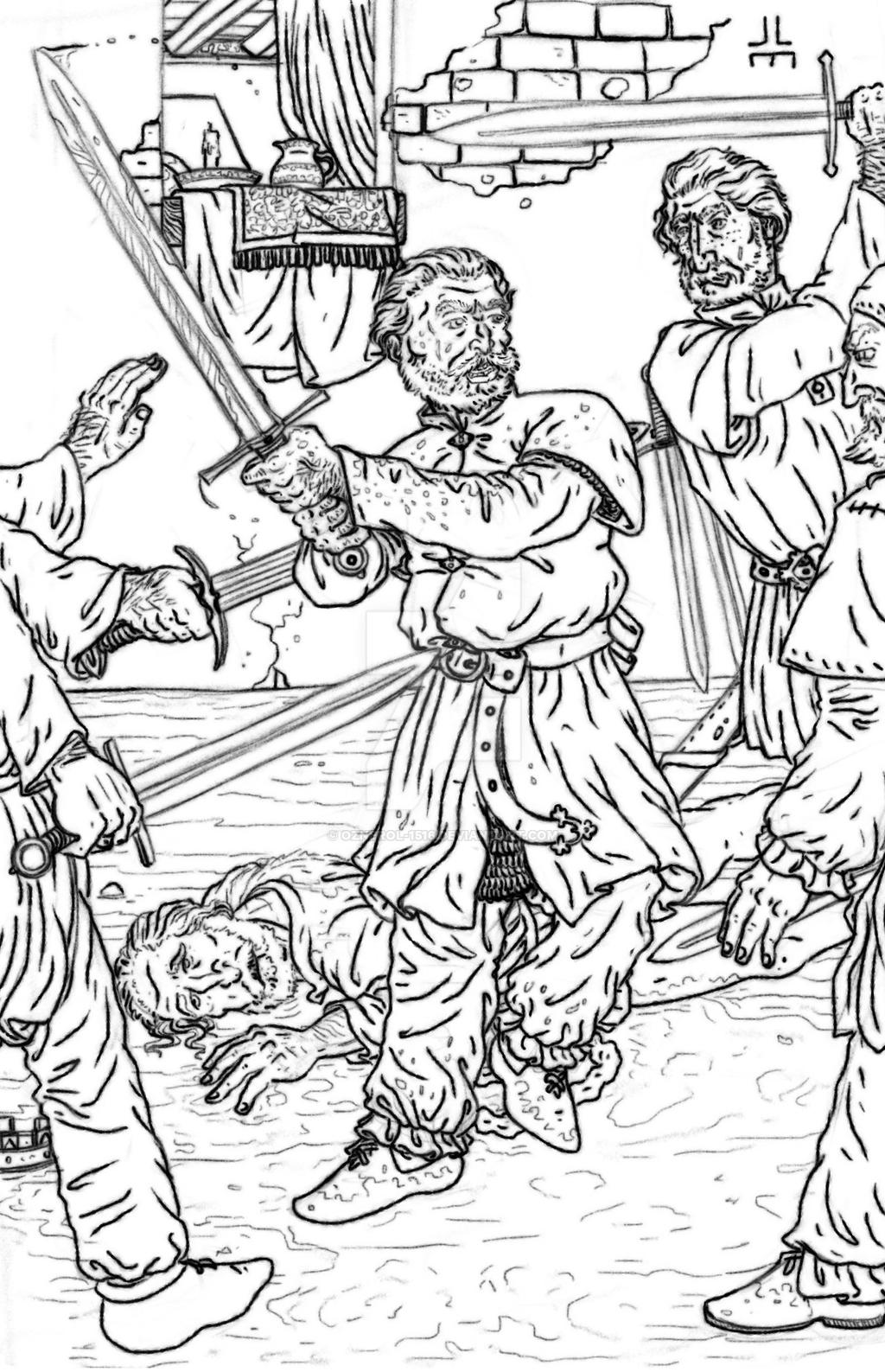 The Murder Of Hard Hugh And The Death Of Bold Jon By Oznerol 1516