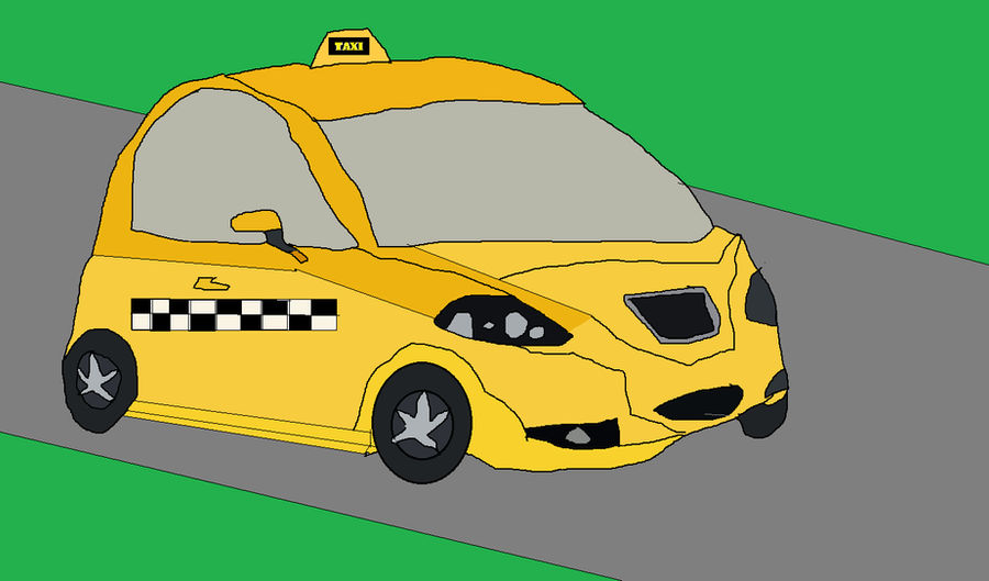 Cab Drawing Tutorial Taxi Drawing by MongooseLover2 on DeviantArt
