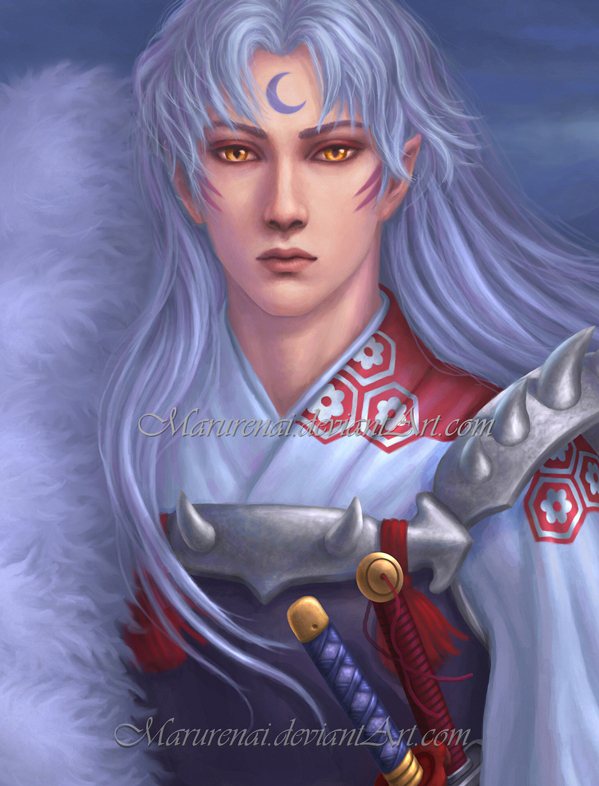 Sesshomaru _ portrait wip