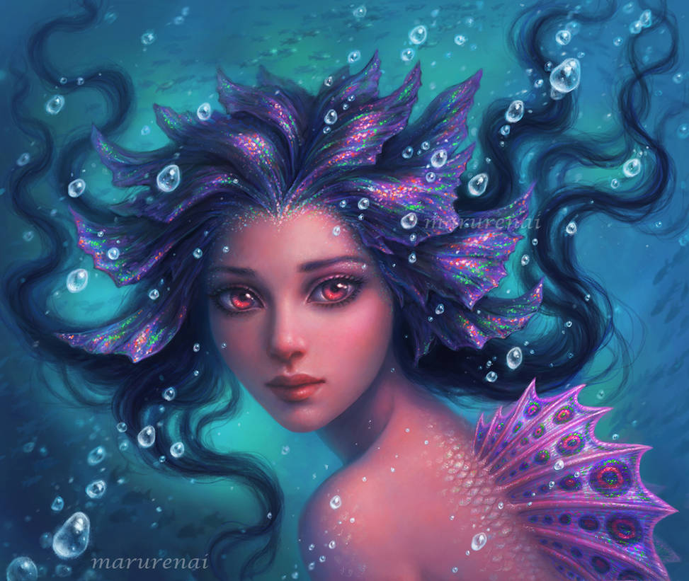 Mermaid by marurenai on DeviantArt