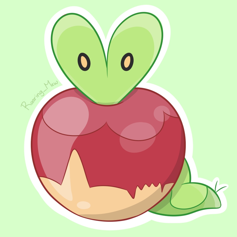 Applin by magickittymewo on DeviantArt