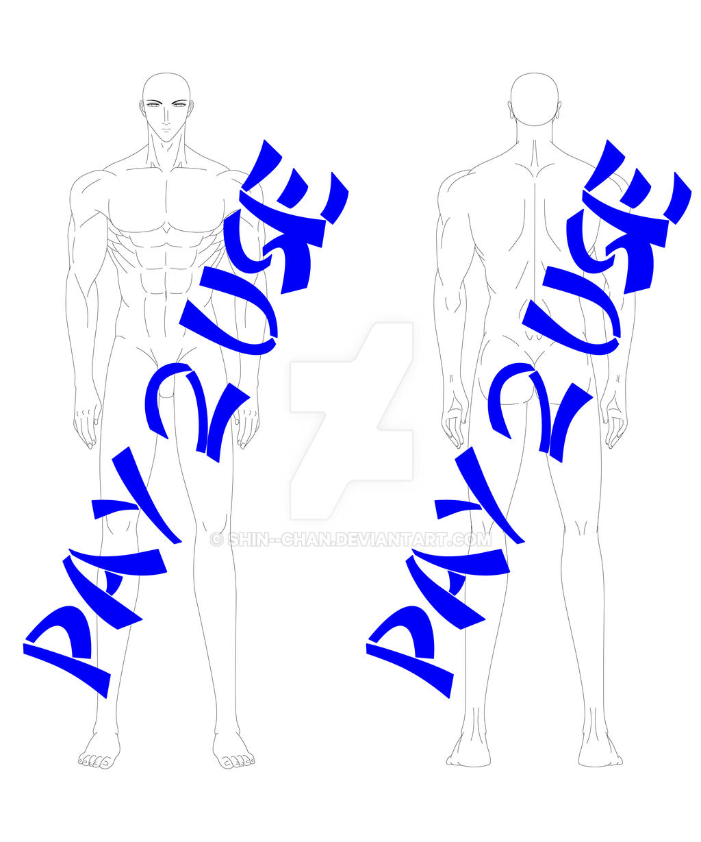 P2U - Fullbody male base