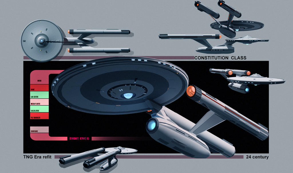 Constitution Class by fastleppard on DeviantArt