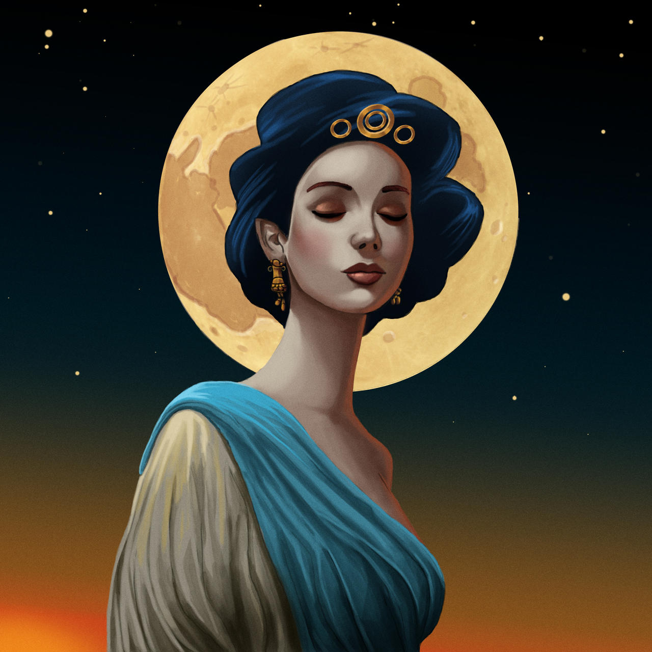 Moon Goddess by fastleppard on DeviantArt